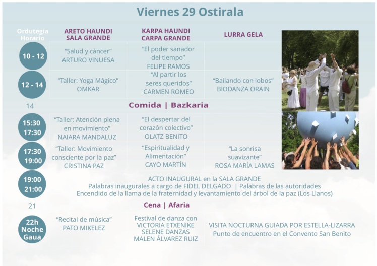 Foro Espiritual de Estella Junio 2018 Foro Espiritual de Estella Junio 2018