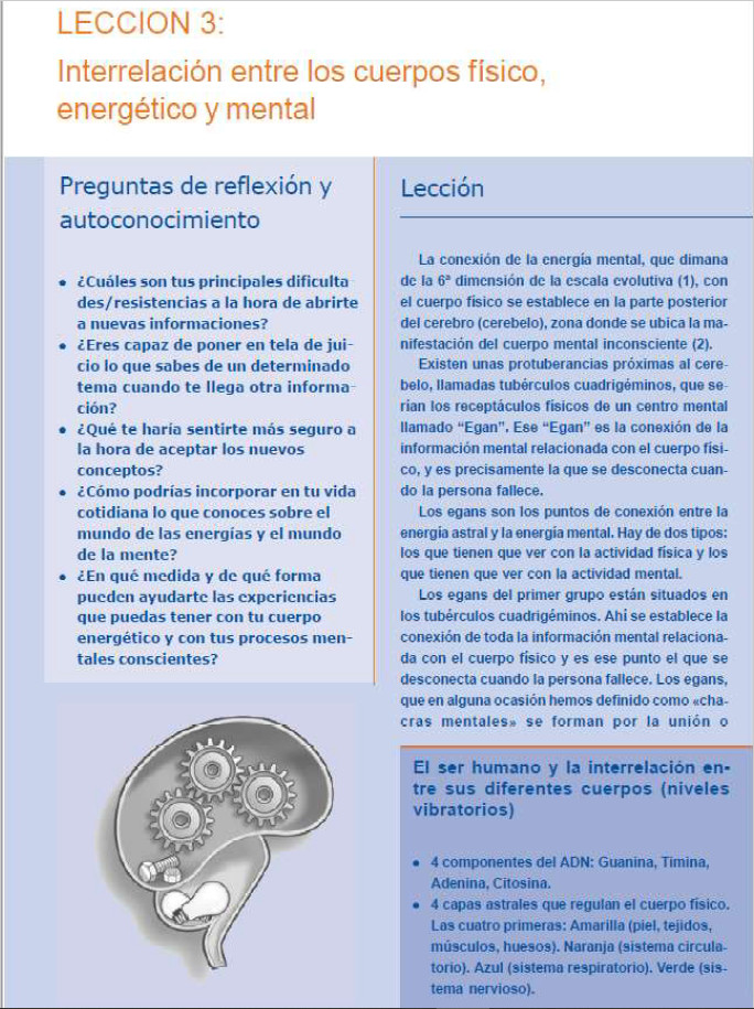 CIENCIA DEL YO: Lección 3