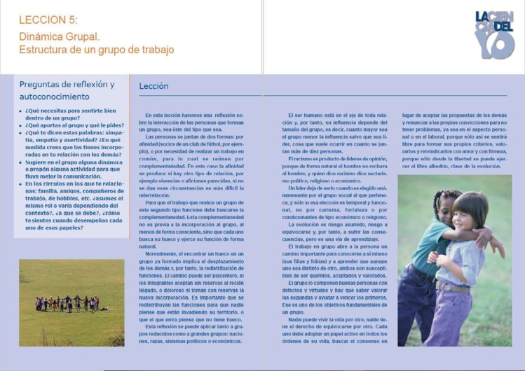 CIENCIA DEL YO: Lección 5 CIENCIA DEL YO: Lección 5