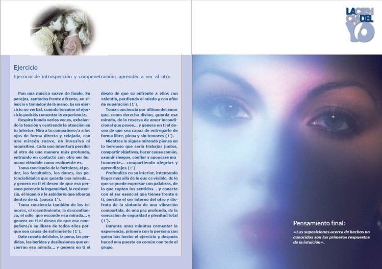 CIENCIA DEL YO: Lección 5 CIENCIA DEL YO: Lección 5