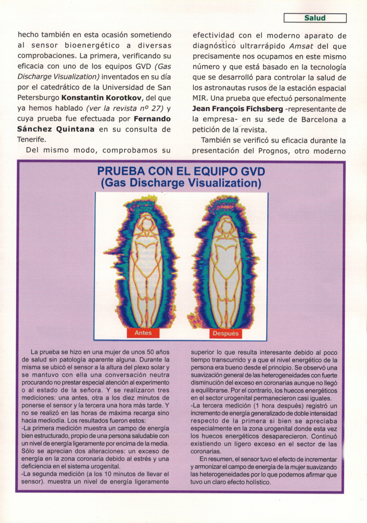 ¡OFERTA DE SENSORES BIOENERGÉTICOS!