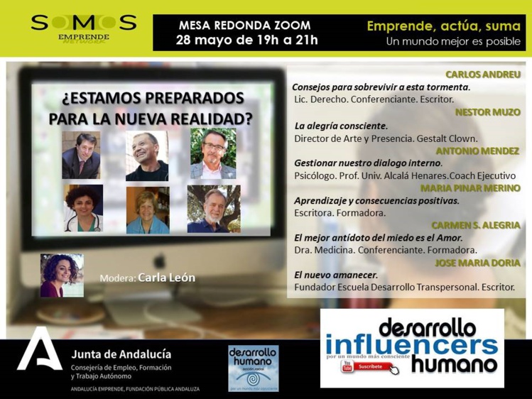 Mesa redonda de "Influencers Desarrollo Humano"