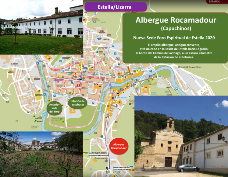 Foro Espiritual de Estella 2020 / Nueva sede y programa definitivo (Comunicación nº 3) / 17, 18 y 19 de Julio Foro Espiritual de Estella 2020 / Nueva sede y programa definitivo (Comunicación nº 3) / 17, 18 y 19 de Julio