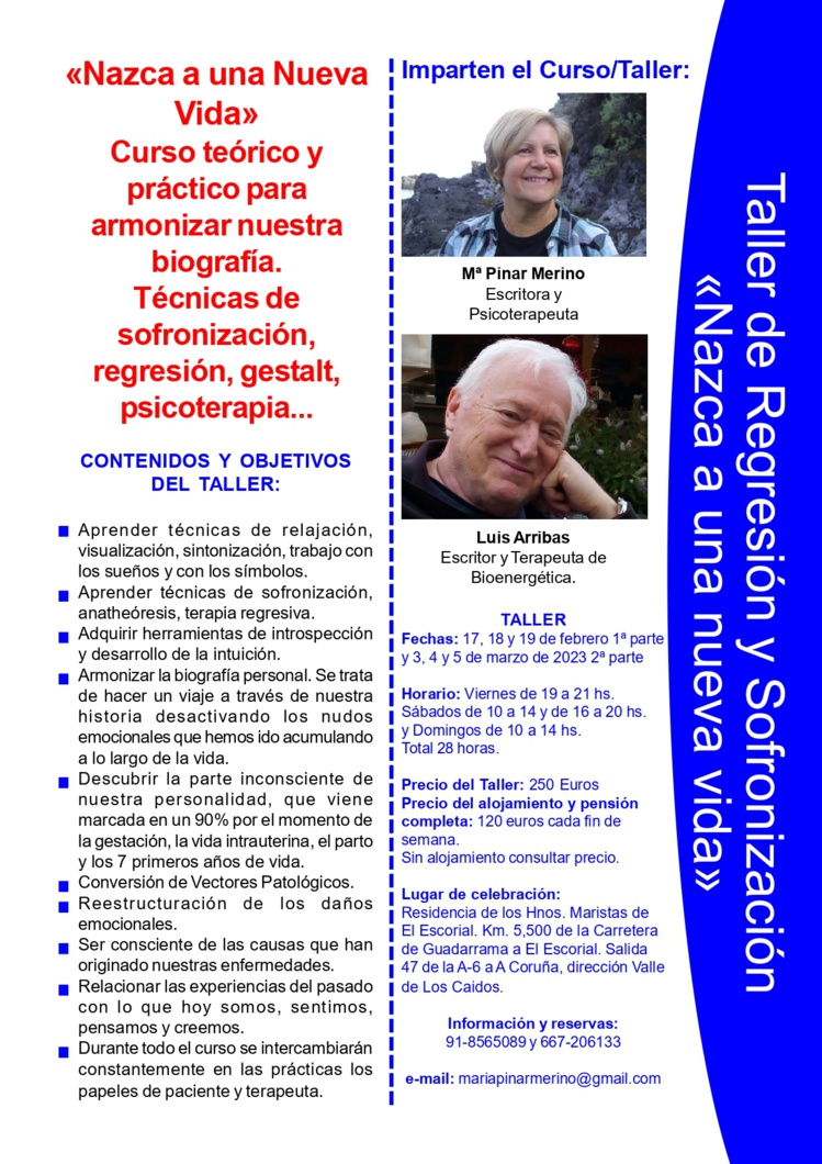 Taller de terapia regresiva - Anatheoresis Taller de terapia regresiva - Anatheoresis