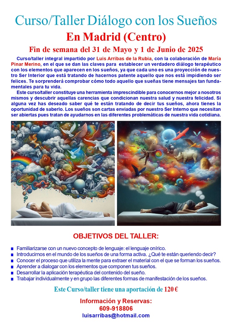 Taller presencial: Diálogo con los sueños