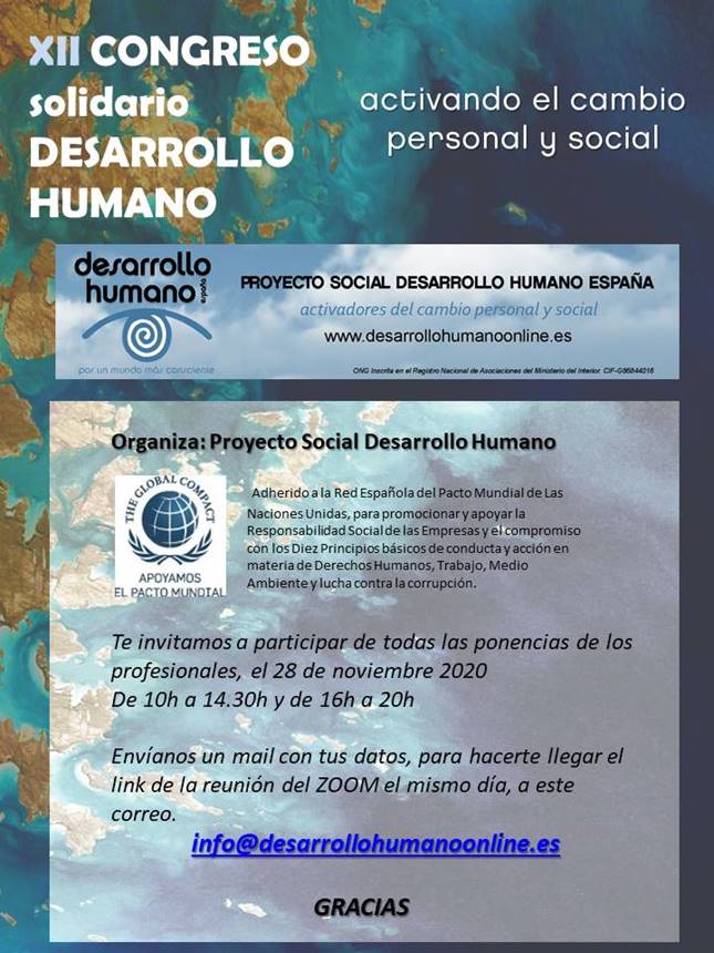 XII Congreso solidario Desarrollo Humano